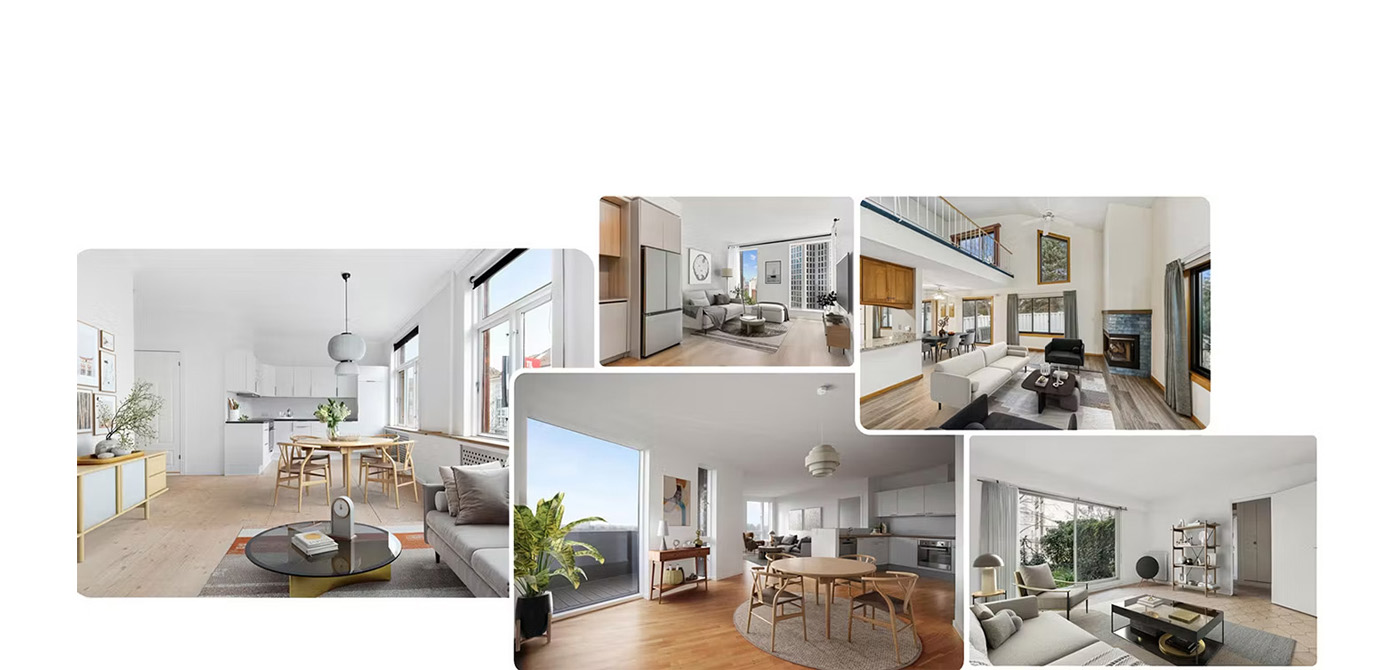 Virtual Staging Samples by Snap2Close Real Estate Photography