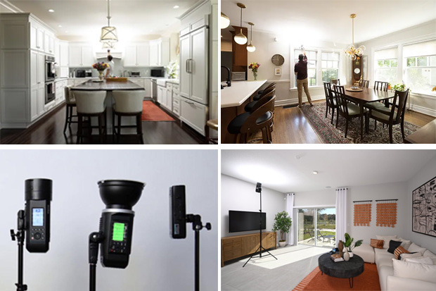 Flambient flash techiques for real estate photograhy