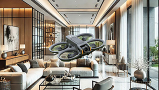 fly-through drone by Snap2Close Real Estate Photography