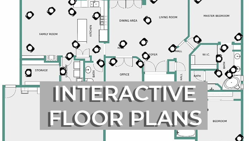 Interactive Floor Plans by Snap2Close Real Estate Photography