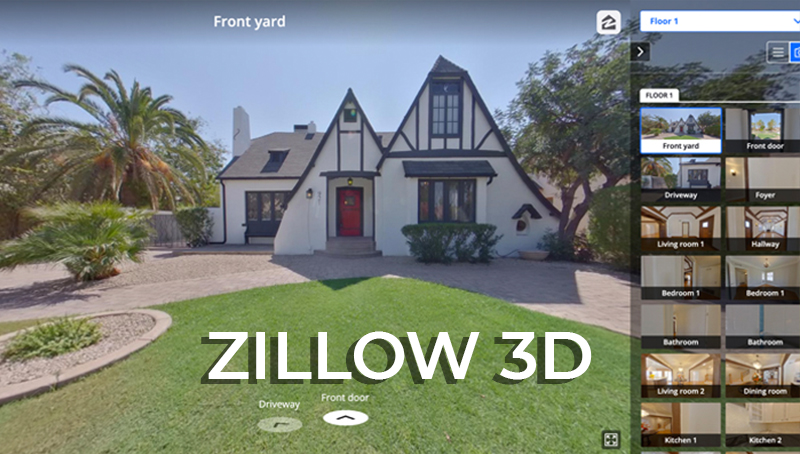 Zillow 3D Tours by by Snap2Close Real Estate Photography
