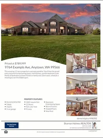 Snap2Close Real Estate Photograhy Marketing Kit Features
